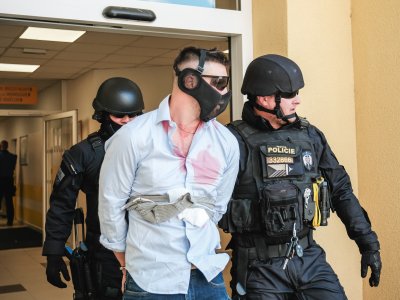 TC aktivní střelec v českobudějovické nemocnici